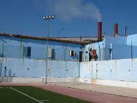 Maison de la gardienne du stade de la Marsa où ont été atrocement assassinés Madame Ortéga et ses deux enfants