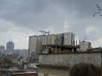 Vue sur la cité Lescure et les nouvelles constructions depuis la terrasse du N° 11 rue Adolphe Cousin : voyage a oran 2012