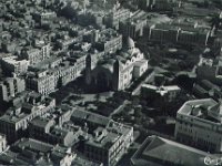 Vue aérienne sur la cathédrale