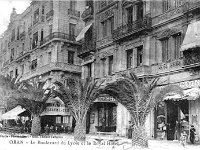 Le boulevard du Lycée et le Royal hôtel en 1900