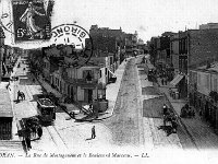 La rue de Mostaganem en 1912
