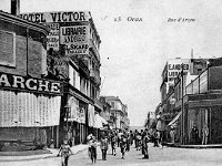 Début de la rue d'Arzew en 1900