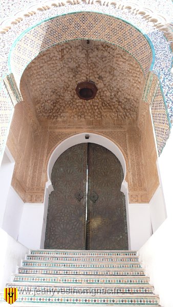 Porte de la Mosquee Sidi Boumediene.JPG - Porte de la mosquée Sidi Boumédienne